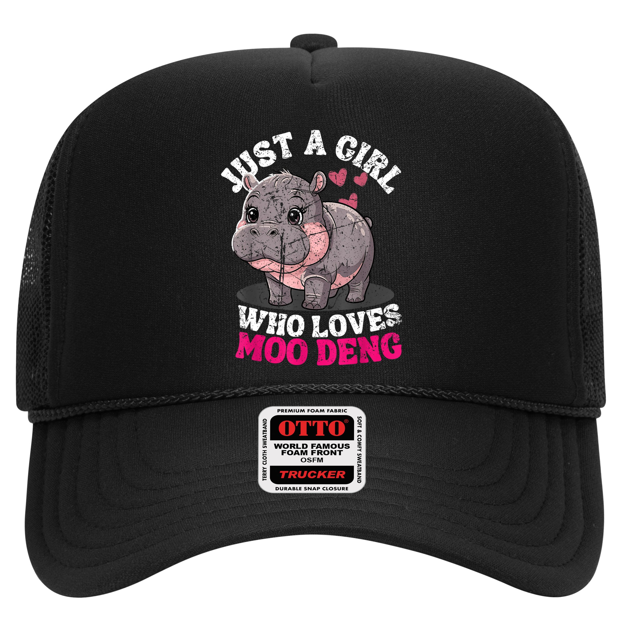 Just A Girl Who Loves Moo Deng Hat