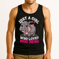 Just A Girl Who Loves Moo Deng Tank Top