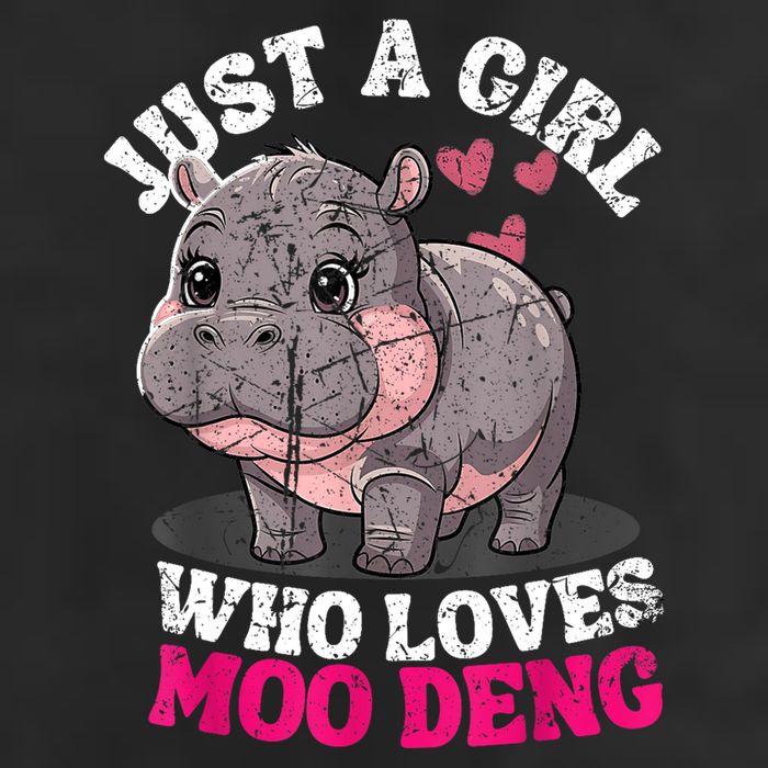 Just A Girl Who Loves Moo Deng Golf Towel