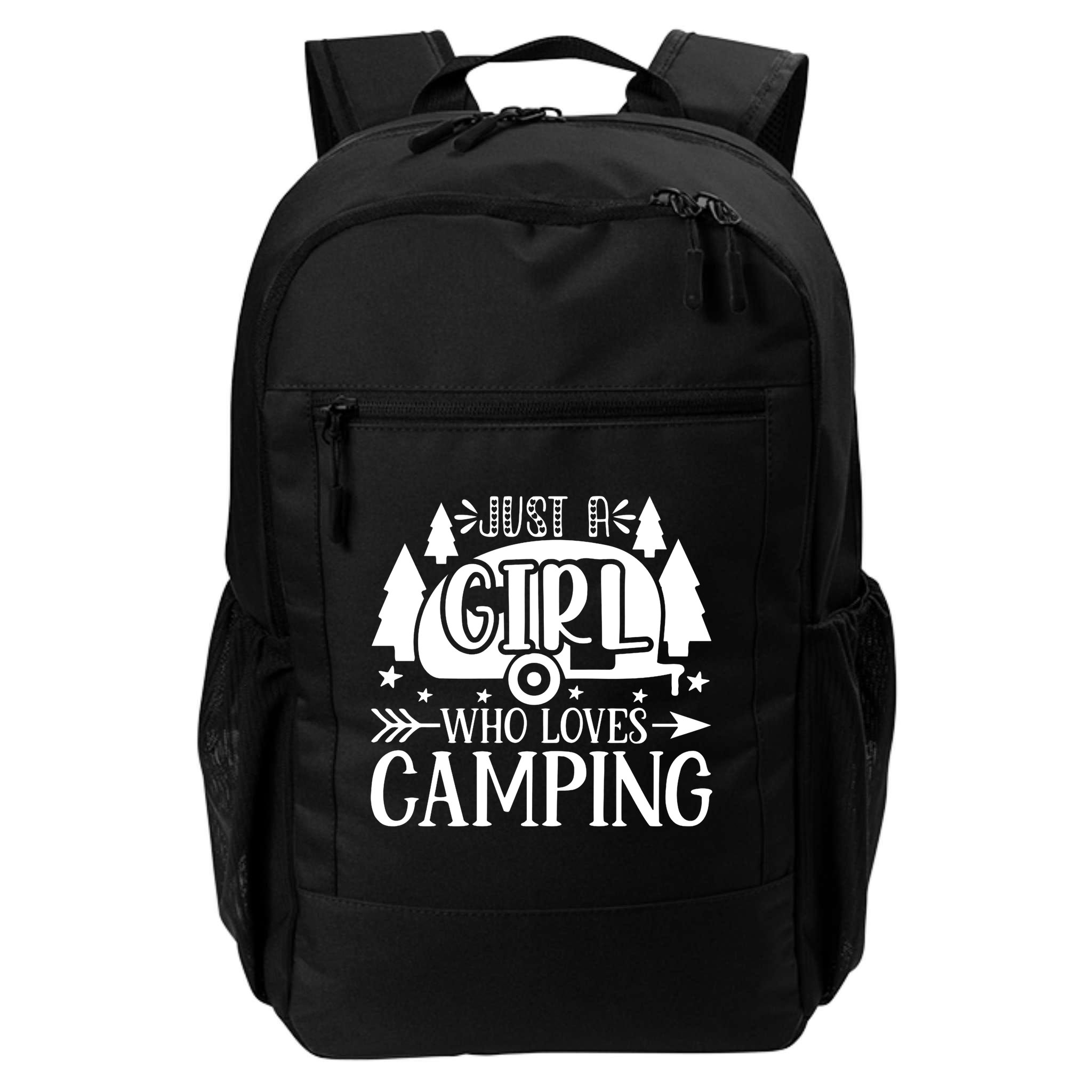 Just A Girl Who Loves Camping Backpack
