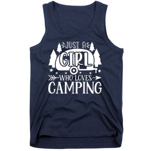 Just A Girl Who Loves Camping Tank Top