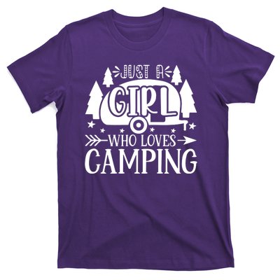 Just A Girl Who Loves Camping T-Shirt