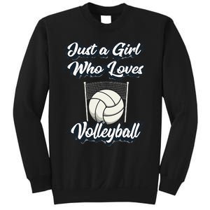 Just A Girl Who Love Volleyball Sweatshirt