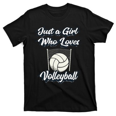 Just A Girl Who Love Volleyball T-Shirt