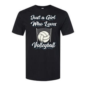 Just A Girl Who Love Volleyball Softstyle CVC T-Shirt