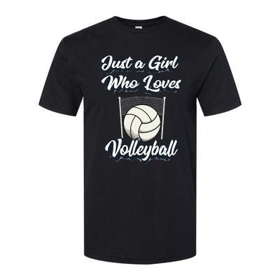 Just A Girl Who Love Volleyball Softstyle CVC T-Shirt