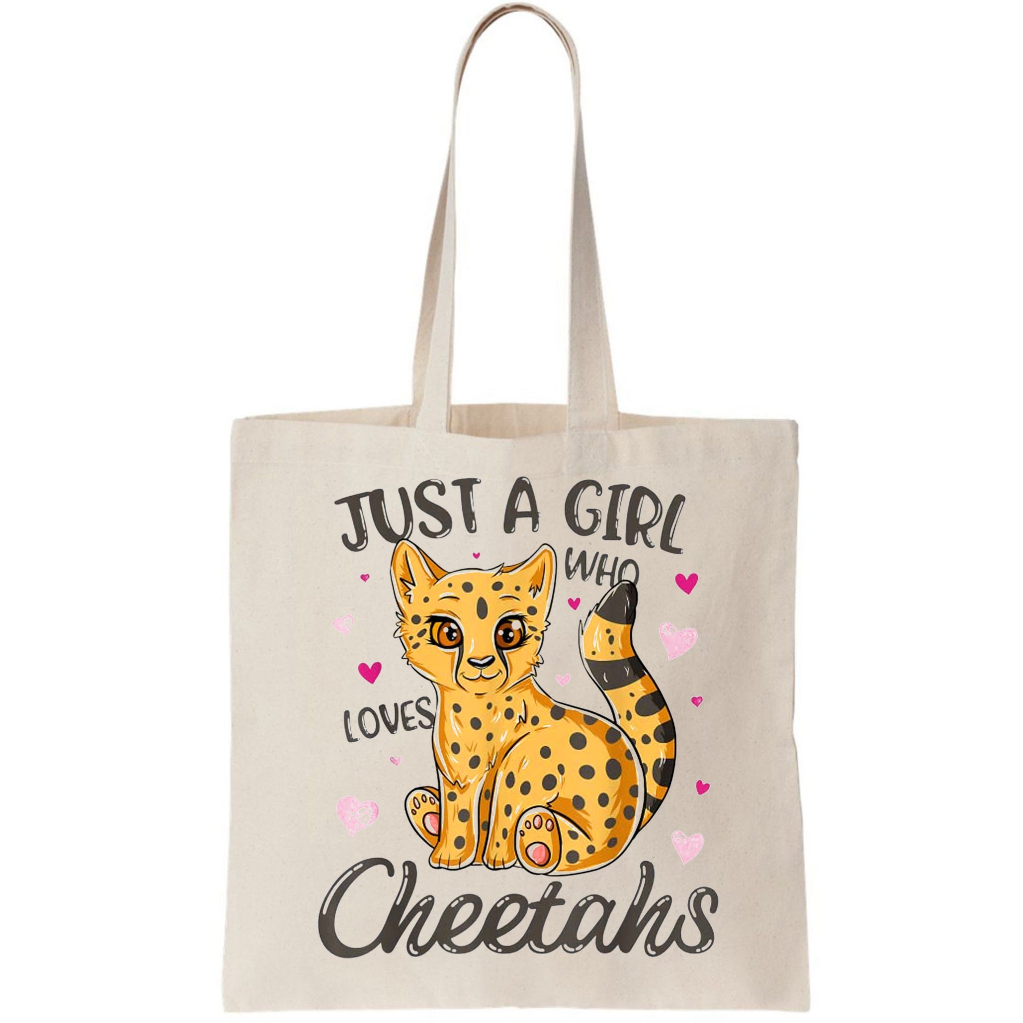 Just A Girl Who Loves Cheetahs Women Cheetah Cat Lover Gift Bag