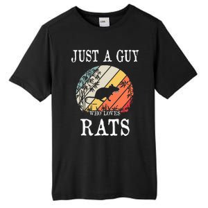 Just A Guy Who Loves Rats Tall Fusion ChromaSoft Performance T-Shirt