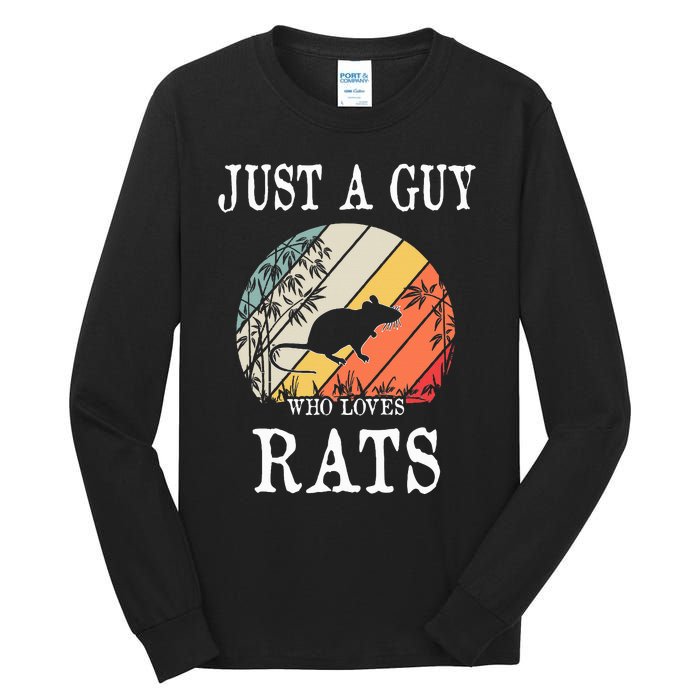 Just A Guy Who Loves Rats Tall Long Sleeve T-Shirt