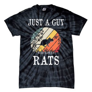 Just A Guy Who Loves Rats Tie-Dye T-Shirt