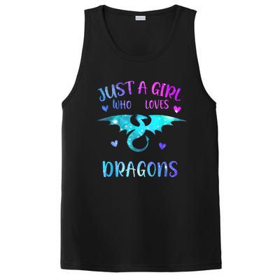 Just A Girl Who Loves Dragons PosiCharge Competitor Tank