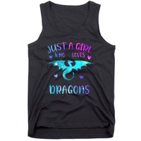 Just A Girl Who Loves Dragons Tank Top