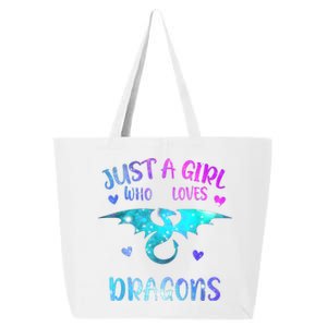 Just A Girl Who Loves Dragons 25L Jumbo Tote