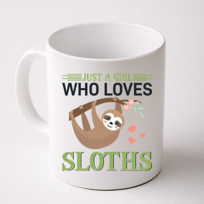 Just A Girl Who Loves Sloths Mug
