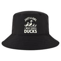 Just A Girl Who Loves Ducks Funny Duck Lover Cool Comfort Performance Bucket Hat
