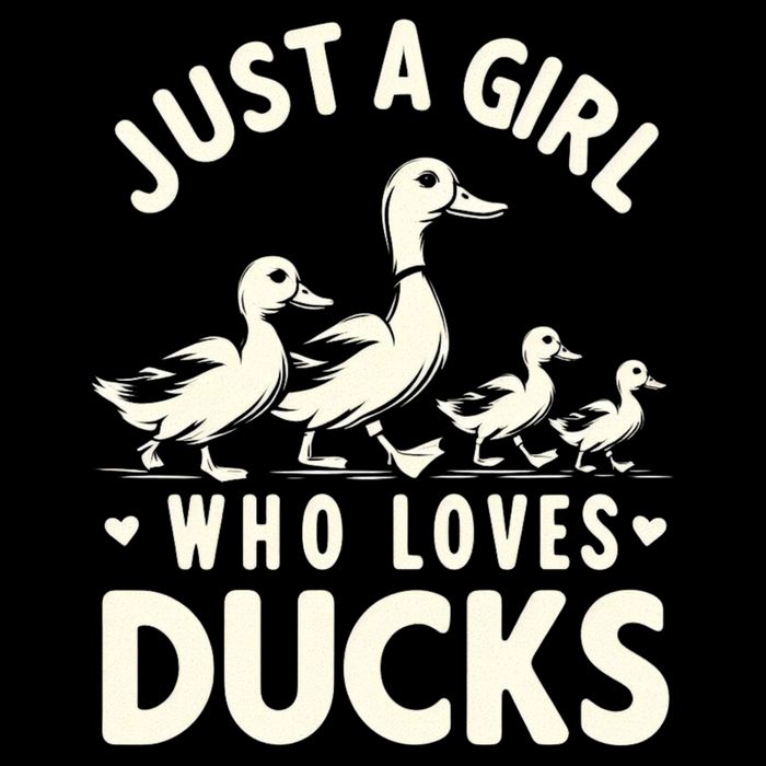 Just A Girl Who Loves Ducks Funny Duck Lover City Backpack