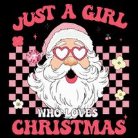Just A Girl Who Loves Christmas Xmas Creative  Impact Tech Backpack