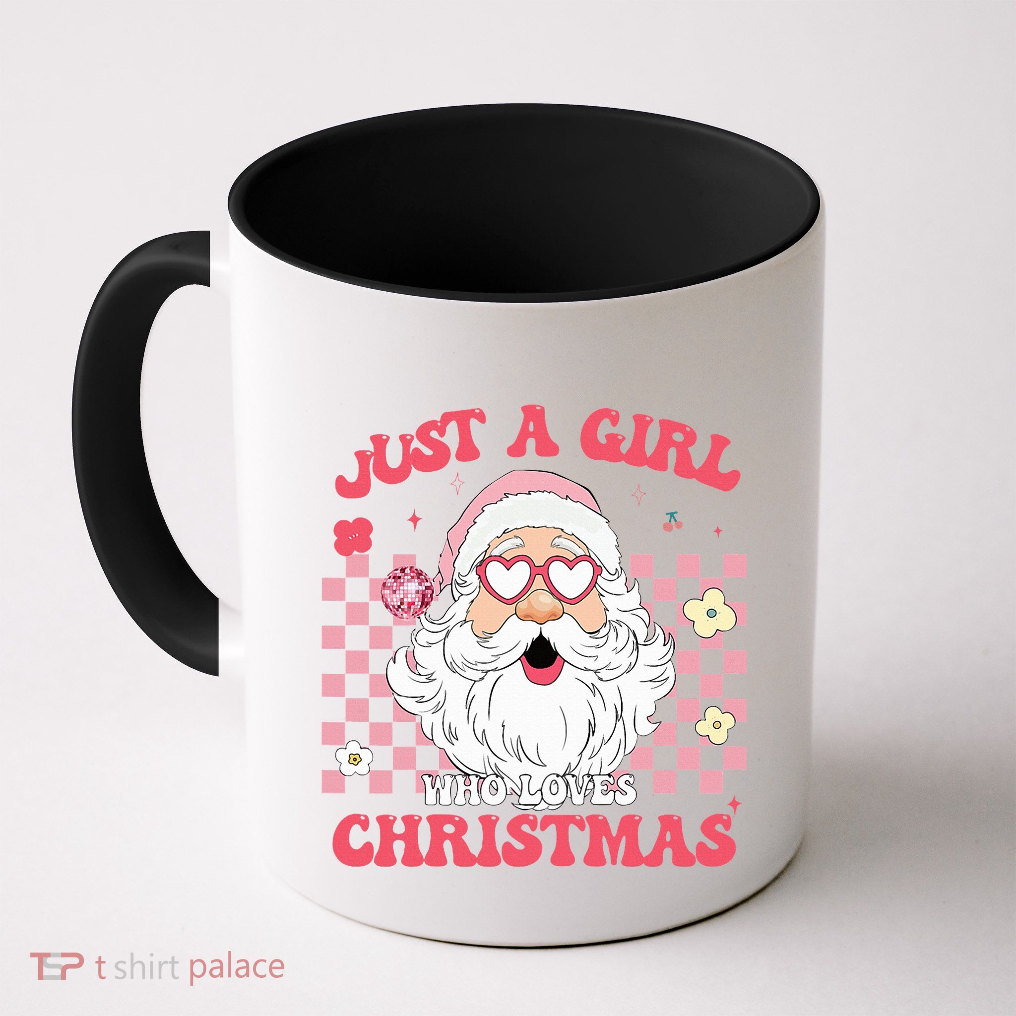 Just A Girl Who Loves Christmas Xmas Creative  Mug