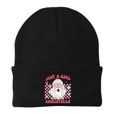 Just A Girl Who Loves Christmas Xmas Creative  Beanie