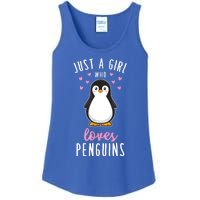 Just A Girl Who Loves Penguins Gift Cute Nature Toddlers Gift Ladies Essential Tank