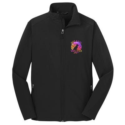 Just A Girl Who Loves Dogs Core Soft Shell Jacket