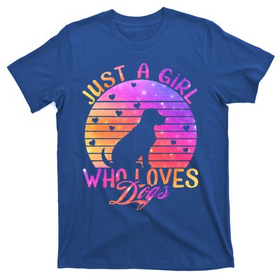 Just A Girl Who Loves Dogs T-Shirt