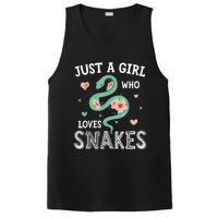 Just A Girl Who Loves Snakes Women Snake Lover PosiCharge Competitor Tank