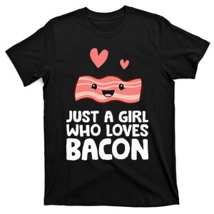 Just A Girl Who Loves Bacon T-Shirt