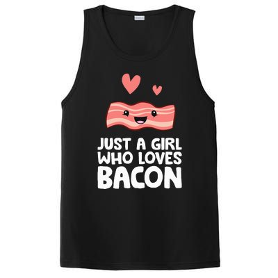 Just A Girl Who Loves Bacon PosiCharge Competitor Tank