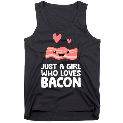 Just A Girl Who Loves Bacon Tank Top