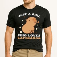 Just A Girl Who Loves Capybaras Cooling Performance Crew T-Shirt