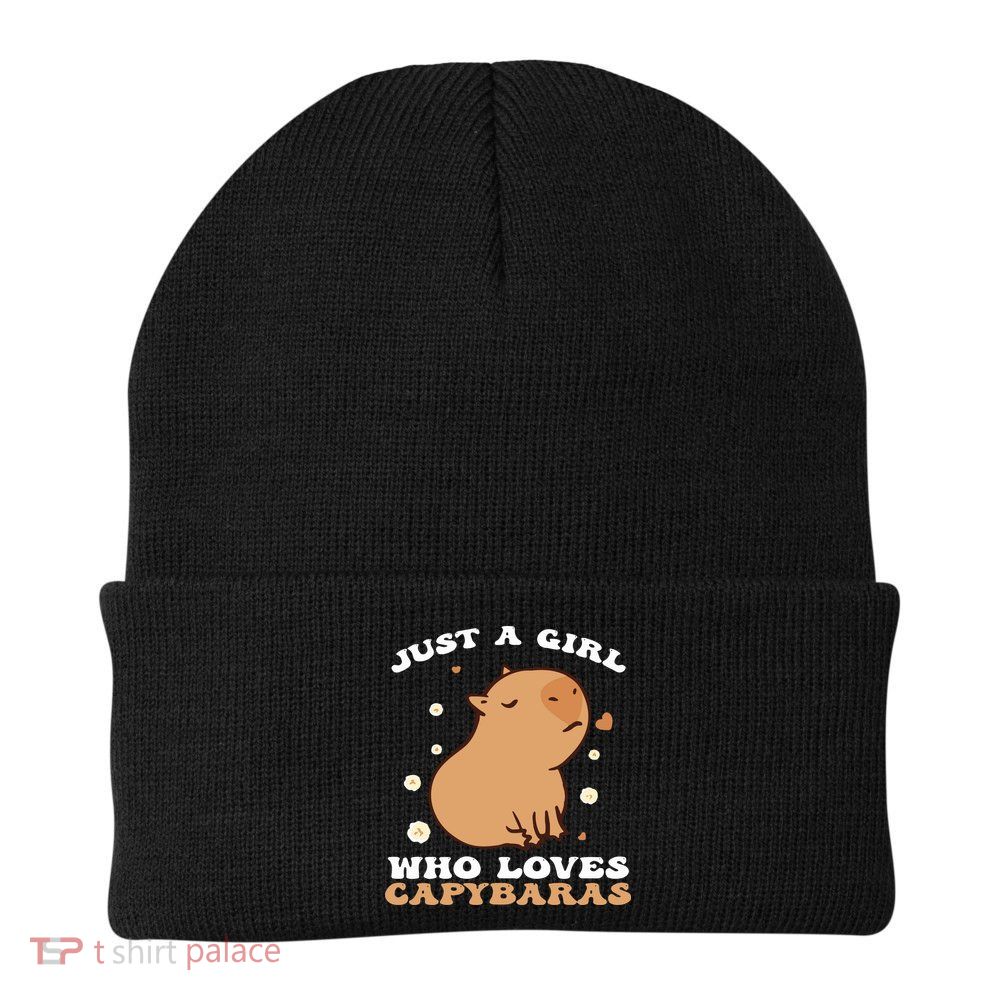 Just A Girl Who Loves Capybaras Beanie