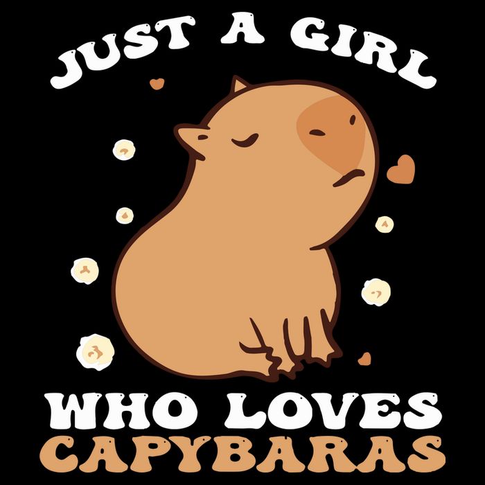 Just A Girl Who Loves Capybaras 16 in Basic Backpack