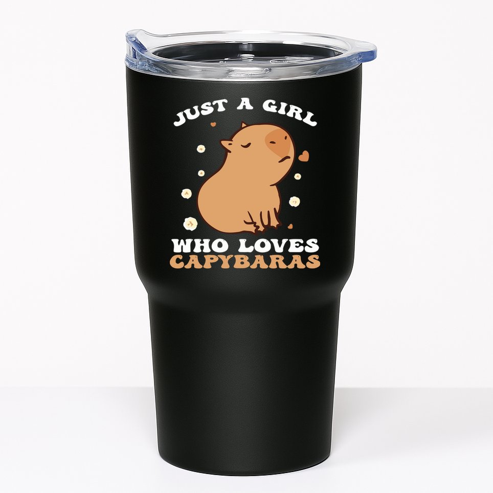 Just A Girl Who Loves Capybaras Tumbler