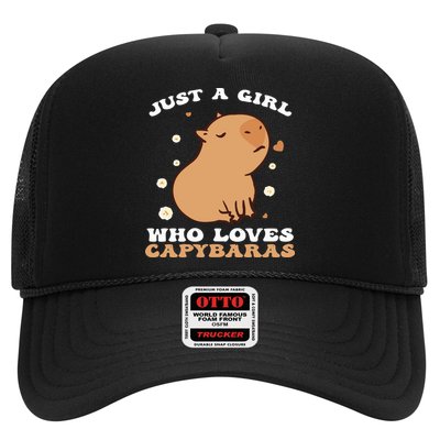 Just A Girl Who Loves Capybaras Trucker Hat