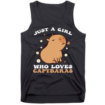 Just A Girl Who Loves Capybaras Tank Top