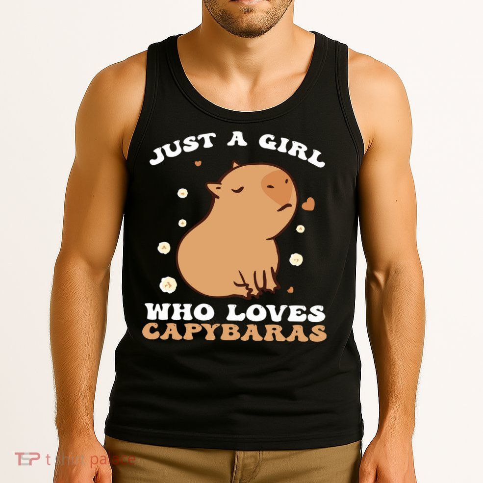 Just A Girl Who Loves Capybaras Tank Top