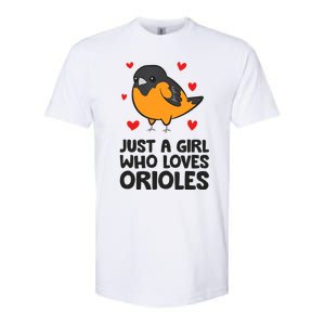 Just A Girl Who Loves Orioles Softstyle CVC T-Shirt