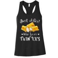 Just A Girl Who Loves Twinkies Women's Racerback Tank