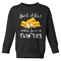 Just A Girl Who Loves Twinkies Toddler Sweatshirt