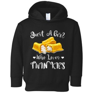 Just A Girl Who Loves Twinkies Toddler Hoodie