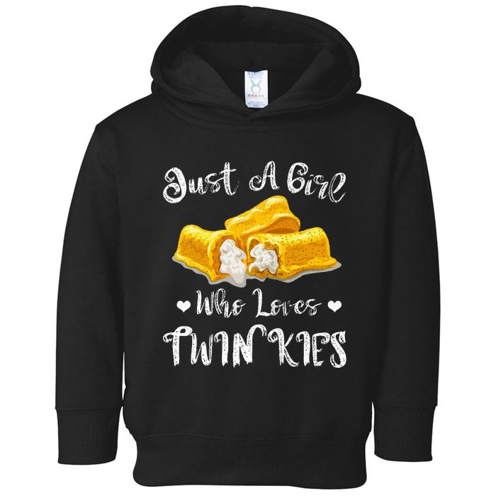 Just A Girl Who Loves Twinkies Toddler Hoodie