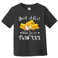 Just A Girl Who Loves Twinkies Toddler T-Shirt