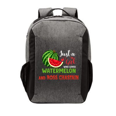 JUST A GIRL WHO LOVES WATERMELON AND ROSS CHASTAIN Premium Vector Backpack