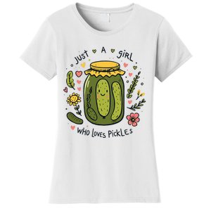 Just A Girl Who Loves Pickles Women's T-Shirt