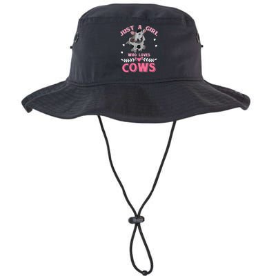 Just A Girl Who Loves Cows Cool Gift Legacy Cool Fit Booney Bucket Hat