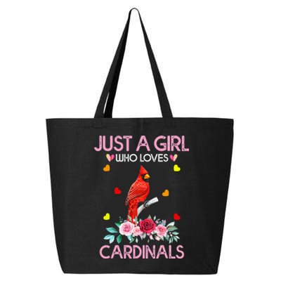 Just A Girl Who Loves Cardinals Animal 25L Jumbo Tote