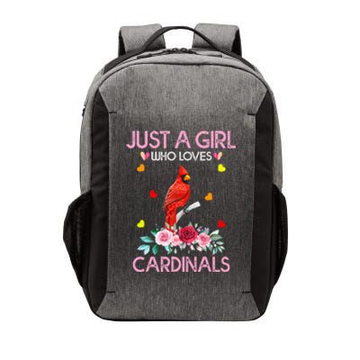 Just A Girl Who Loves Cardinals Animal Vector Backpack