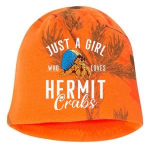 Just A Girl Who Loves Hermit Crabs Kati - Camo Knit Beanie