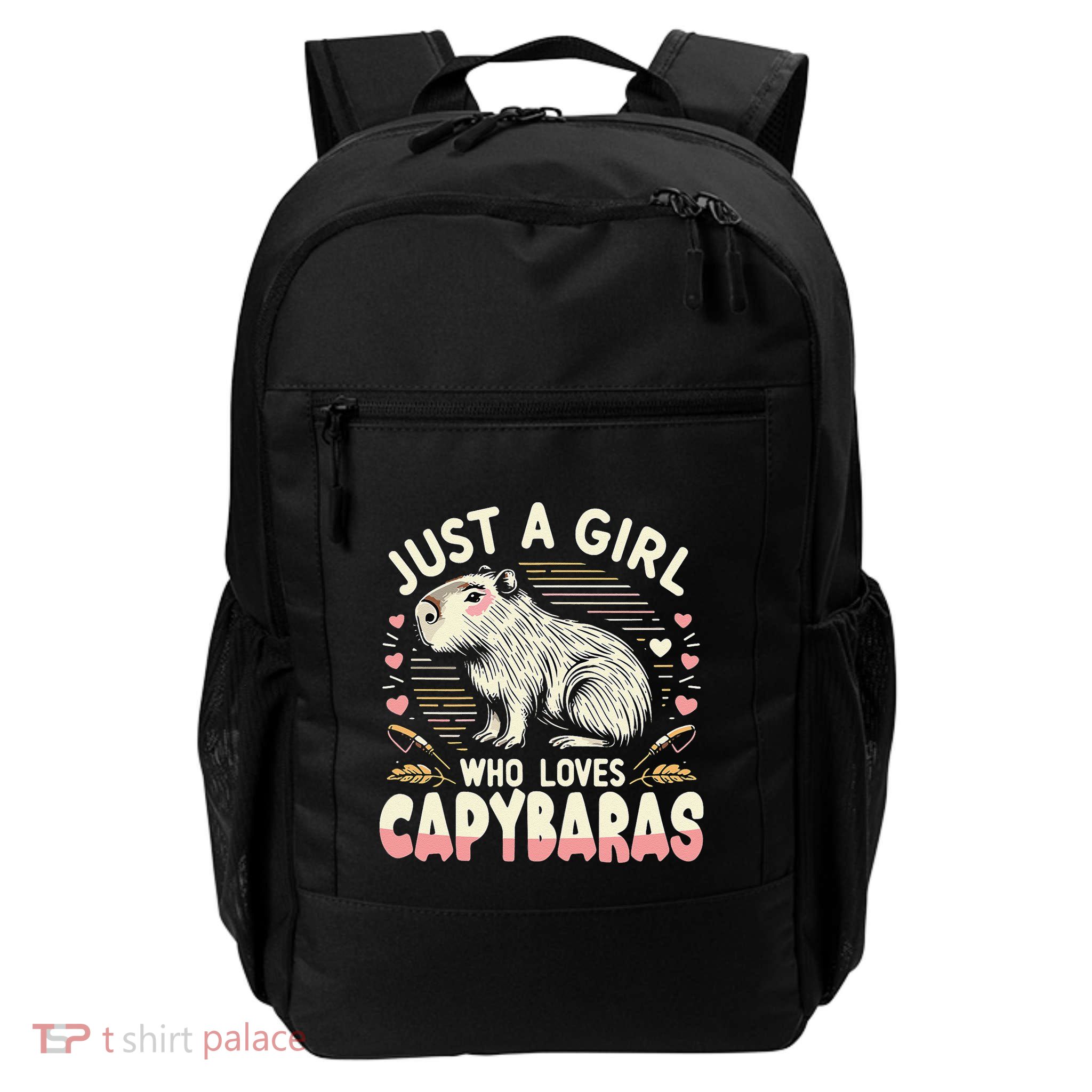 Just A Girl Who Loves Capybaras Daily Commute Backpack